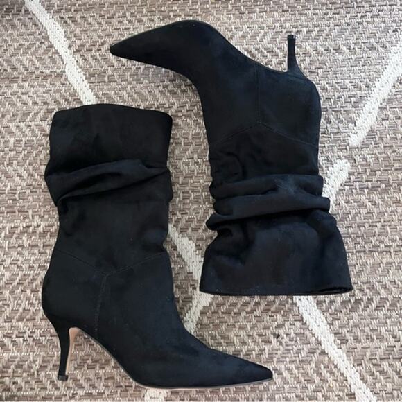 Nine West Women's Mycki Mid Calf Boot Sz 9.5M - Picture 1 of 4